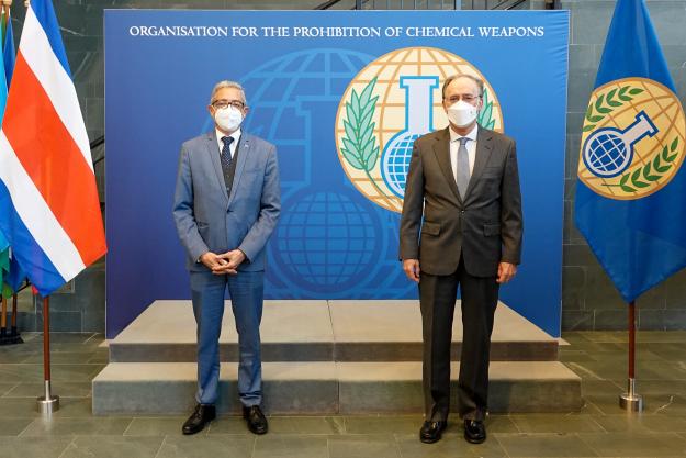 Vice-Minister of Multilateral Affairs of Costa Rica visits the OPCW 