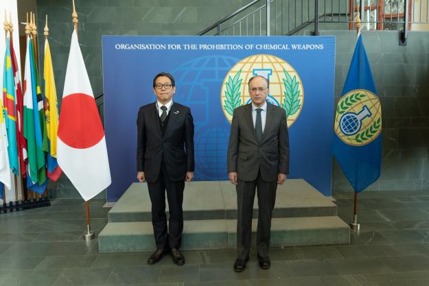 OPCW Director-General meets with Japan’s Vice Minister of Defence for International Affairs  