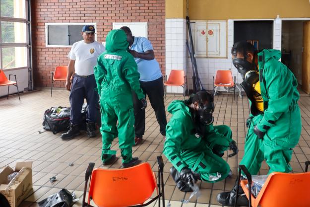 First responders from English-speaking African countries enhance chemical emergency preparedness 