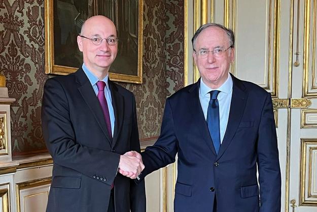 OPCW Director-General Ambassador Fernando Arias meets with the Director General of Political and Security Affairs at France’s Ministry for Europe and Foreign Affairs, Mr Frédéric Mondoloni.