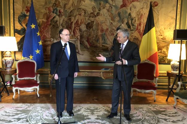 Director-General of the Organisation for the Prohibition of Chemical Weapons (OPCW), H.E. Mr Fernando Arias, met with the Deputy Prime Minister, Minister of Foreign Affairs and European Affairs, and Minister of Defence of Belgium, H.E. Mr Didier Reynders