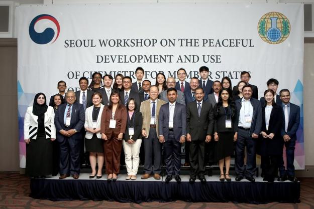Participants at the 8th Workshop on Peaceful Development and Use of Chemistry