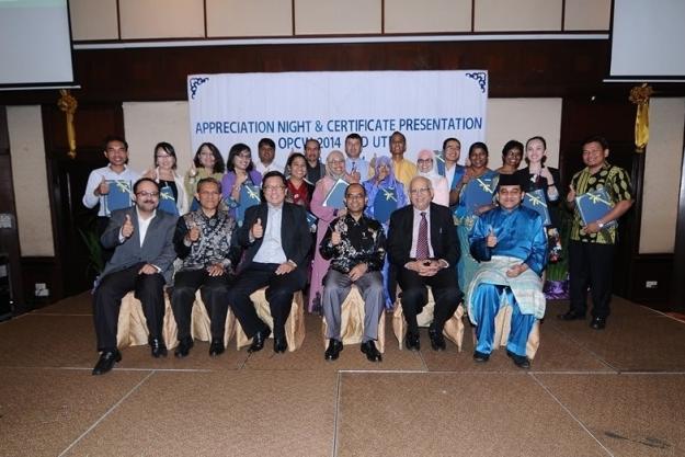 Participants at the 3rd natural products chemistry training and development programme held in Malaysia