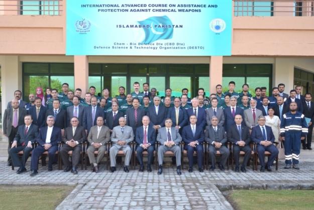 Participants of the international advanced course on assistance and protection in Pakistan, November 2015