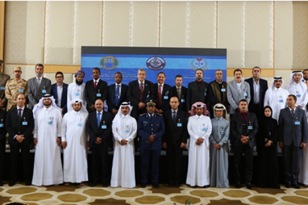 Participants at the The Advanced and Exercise training course on Assistance and Protection against Chemical Weapons for Arabic speaking States Parties, which was held in Doha, Qatar from 21 to 24 December 2015.