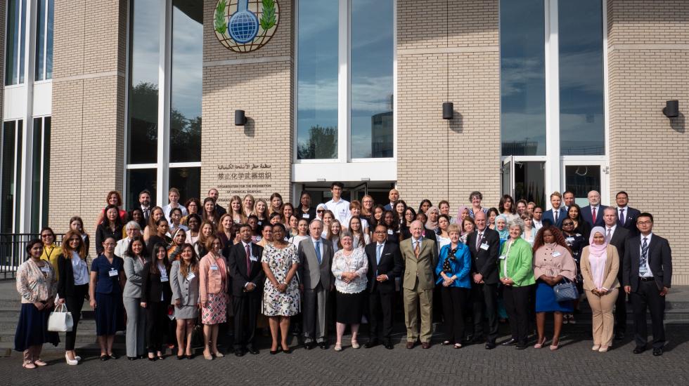 Participants at OPCWs 4th Annual Women in Chemistry Symposium