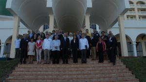 Participants at the 1st Course in Latin America and Caribbean on Medical Aspects of Assistance and Protection against Chemical Weapons, which was held in Cuba in October 2014.
