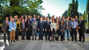 Participants at the regional training course on technical aspects of the CWC transfers regime held in Montenegro