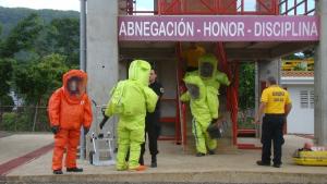 Participants at an Advanced Course on Chemical Emergency Response in Costa Rica