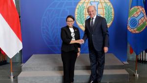 Foreign Minister of Indonesia, H.E. Mrs Retno Marsudi, Visits OPCW