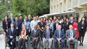 Participants from Policy and Diplomacy for Scientists workshop that was held in Trieste, Italy from 12-15 September 2017