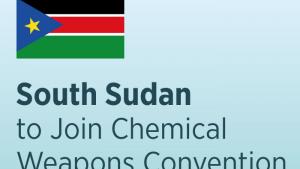 South Sudan to Join Chemical Weapons Convention