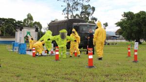First responders acquired essential knowledge on handling emergencies involving hazardous chemicals after an Exercise on Assistance and Protection against Chemical Weapons