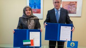 United Arab Emirates Contribute €100,000 to Future OPCW Centre for Chemistry and Technology