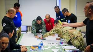 First responders from the Latin America and the Caribbean region further expanded their skills in managing chemical emergencies at a regional table-top exercise