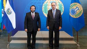 Vice President of the Republic of El Salvador visits the OPCW 