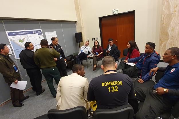 Participants during a Regional Pilot Workshop held in Lima, Peru