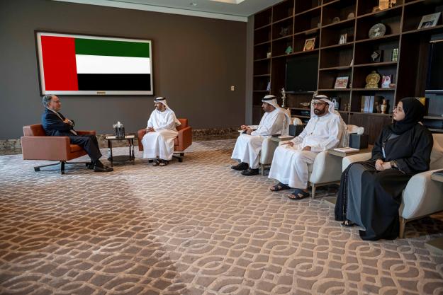 OPCW Director-General Fernando Arias met with the UAE's  Assistant Minister of Foreign Affairs, H.E. Mr Sultan Al Shamsi