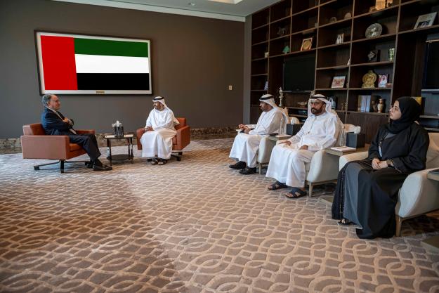 OPCW Director-General Fernando Arias met with the UAE's Assistant Minister of Foreign Affairs, H.E. Mr Sultan Al Shamsi