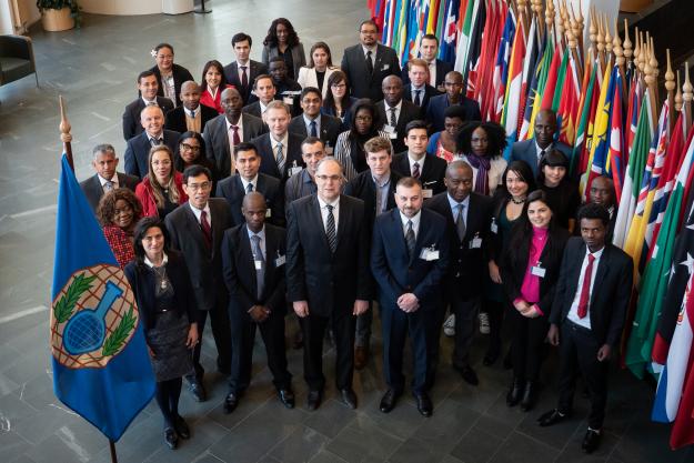 Participants at an OPCW General Training Course from 25 February -1  March
