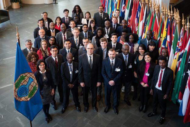 Participants at an OPCW General Training Course from 25 February -1 March