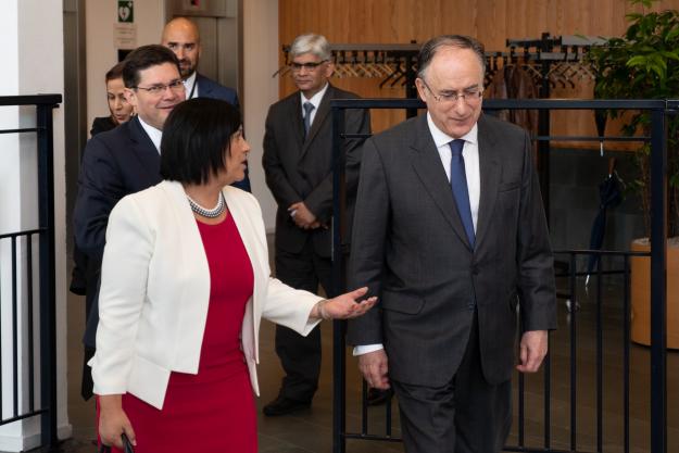 The Director-General of the Organisation for the Prohibition of Chemical Weapons (OPCW), H.E. Mr Fernando Arias, and the Vice Minister of Foreign Affairs and Worship of Costa Rica, H.E. Ms Lorena Aguilar, met today at the OPCW Headquarters in The Hague