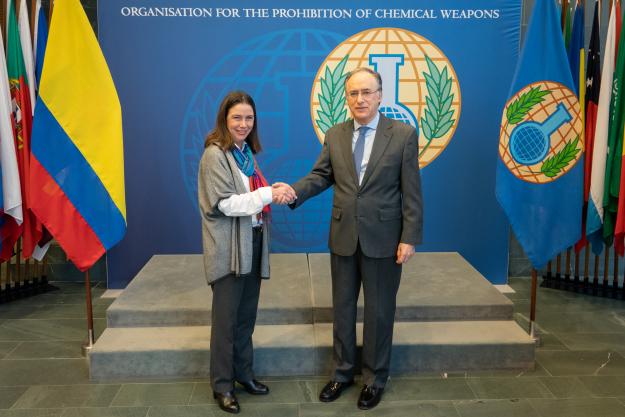 Visit Vice-Minister of Multilateral Affairs of Colombia visits OPCW