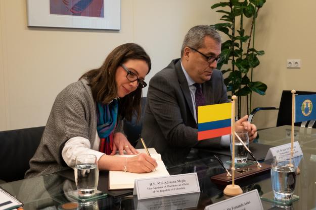 Visit Vice-Minister of Multilateral Affairs of Colombia visits OPCW