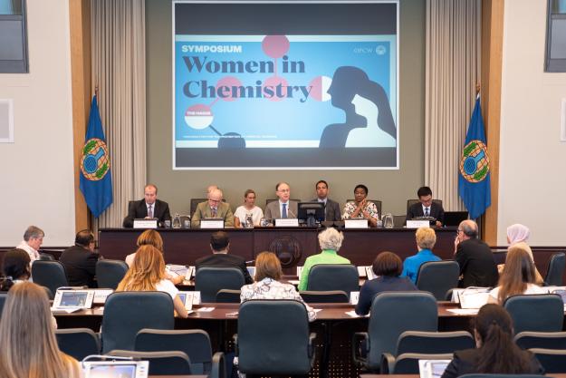 OPCW Director-General, H.E. Mr Fernando Arias, opens our Annual Women in Chemistry Symposium
