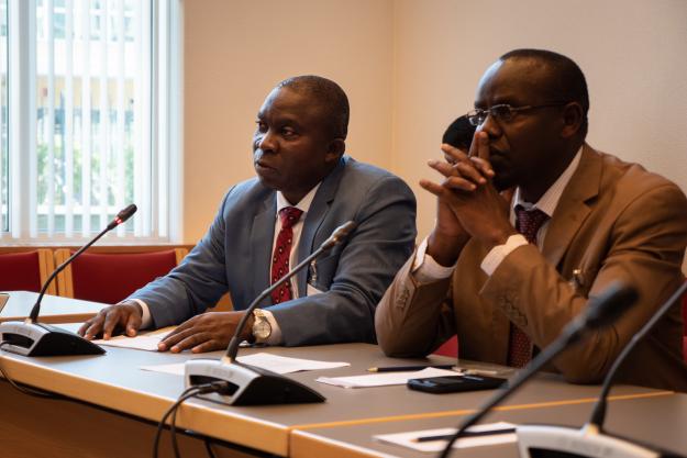 Participants at a workshop on best practices in developing legislative and regulatory frameworks to address chemical security