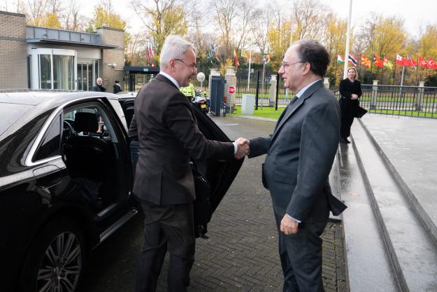 OPCW Director-General and the Minister of Foreign Affairs of Finland met at OPCW headquarters today.