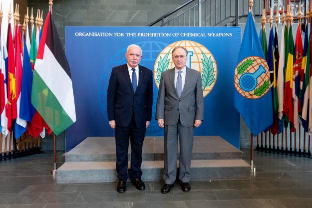 State of Palestine’s Minister of Foreign Affairs Visits OPCW