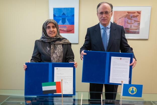 United Arab Emirates Contribute €100,000 to Future OPCW Centre for Chemistry and Technology