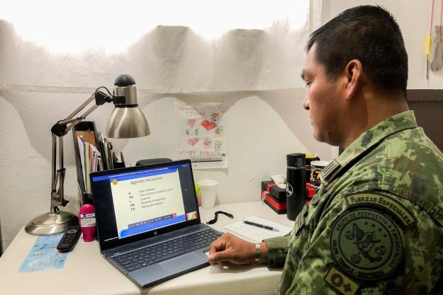 Participant at Chemical Emergency Response Training for First Responders in the GRULAC Region