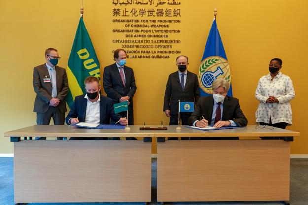 OPCW Signs Contract to Begin Construction of New Centre for Chemistry and Technology 