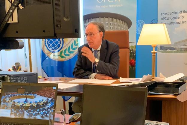 OPCW Director-General briefs United Nations Security Council on the Syrian chemical dossier