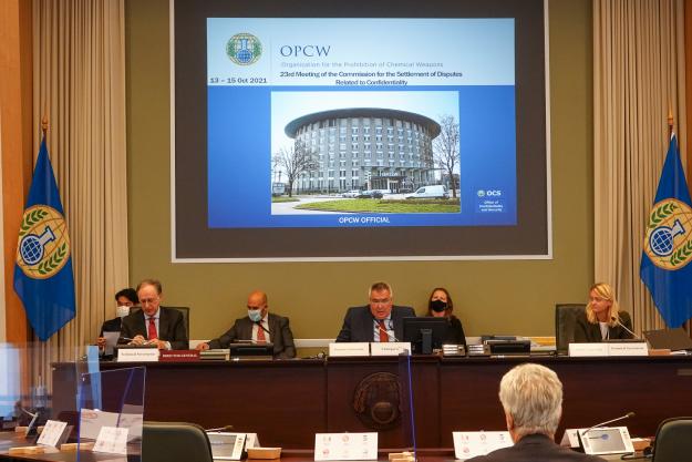 OPCW Confidentiality Commission elects new chairperson
