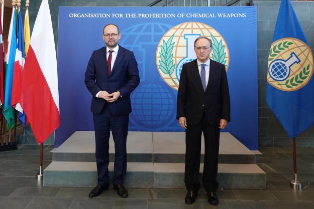 Deputy Minister of Foreign Affairs of Poland visits the OPCW