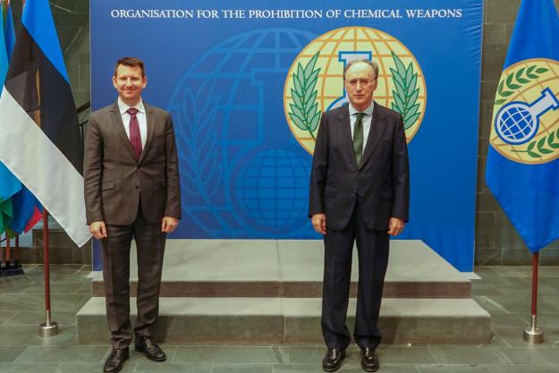 OPCW Director-General meets Secretary General of Ministry of Foreign Affairs of Estonia