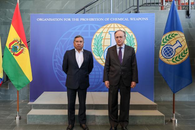 OPCW Director-General meets with Minister of Foreign Affairs of Bolivia