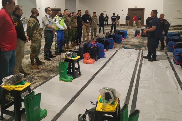 Assistance and protection training organised for first responders from Latin America and the Caribbean