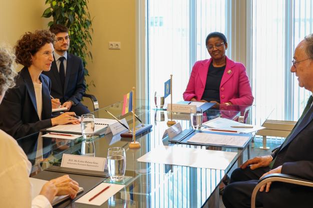 Ambassador Fernando Arias, Director-General for the Organisation for the Prohibition of Chemical Weapons (OPCW), met with Ms Maria Ubach Font, the Minister of Foreign Affairs of the Principality of Andorra