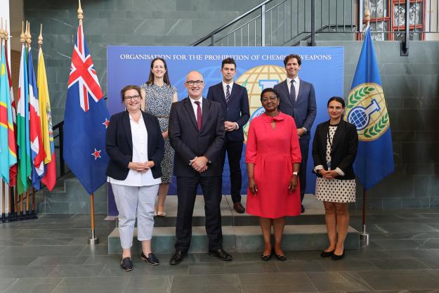 OPCW Deputy Director-General meets with Minister for Disarmament and Arms Control of New Zealand