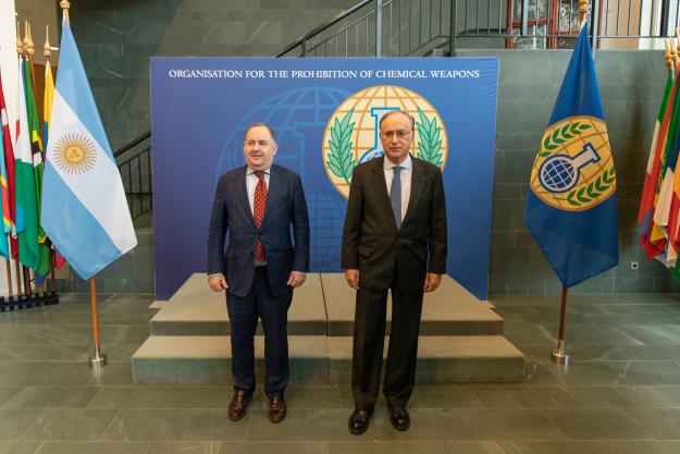 OPCW Director-General receives Argentina’s Undersecretary for Foreign Policy  