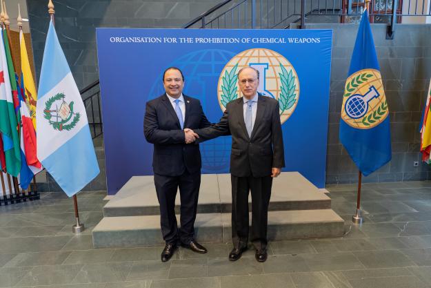 Minister of Foreign Affairs of Guatemala meets with OPCW Director-General 