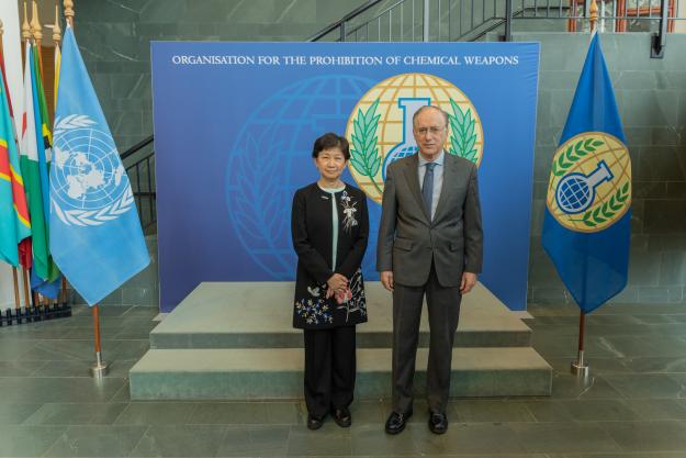 OPCW Director-General meets UN High Representative for Disarmament Affairs