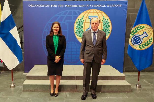 OPCW Director-General meets Finland’s State Secretary to the Minister for Foreign Affairs