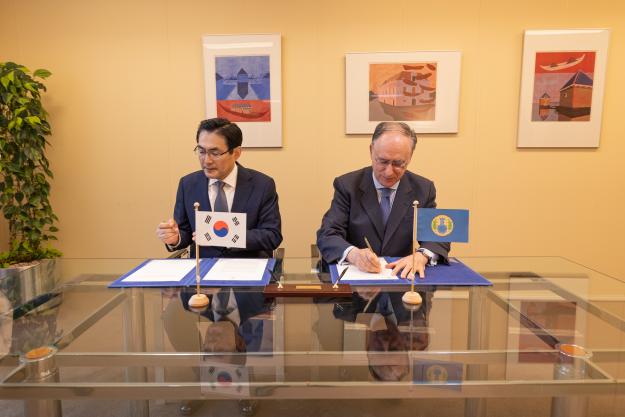 New Contributions from Republic of Korea to OPCW Trust Funds