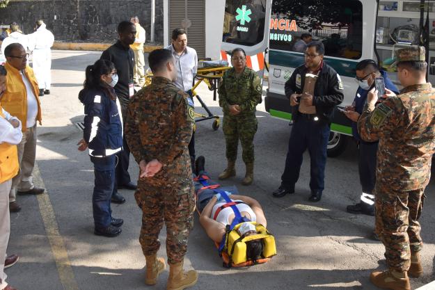 Experts from GRULAC enhance pre-hospital care preparedness to respond to chemical incidents