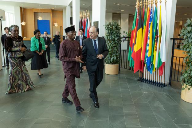 African Union Commissioner for Political Affairs, Peace and Security meets OPCW Director-General